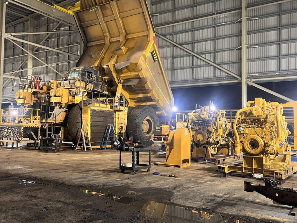 Haul Truck Workshop Shutdown