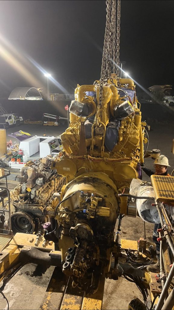 Engine and Transmission Installation
