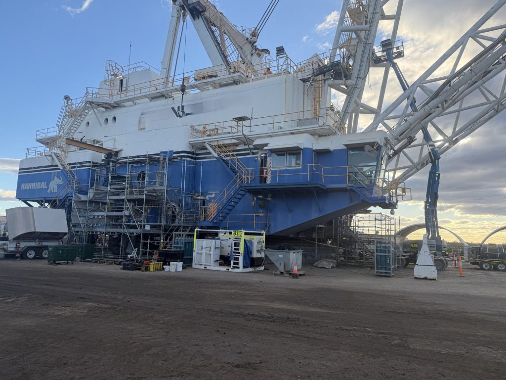 Dragline Major Shutdown
